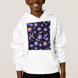 3D Holographic Space Aesthetic Cozy Hoodie