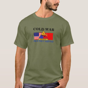 3ro CAMISETA de la GUERRA FRÍA de la DIVISIÓN