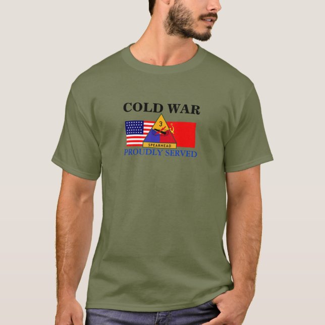 3ro CAMISETA de la GUERRA FRÍA de la DIVISIÓN (Anverso)