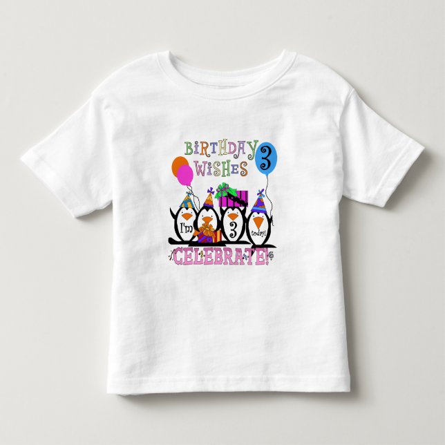 3ro camisetas y regalos del cumpleaños de los (Anverso)
