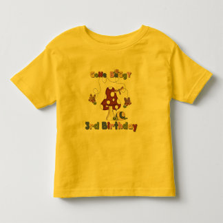 3ro Camisetas y regalos del cumpleaños del insecto