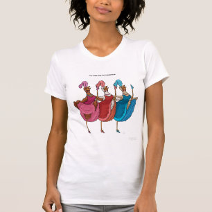 3ro Día de camiseta del navidad (tres gallinas