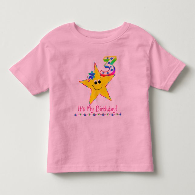 3ro Estrellas de la camisa de la fiesta de (Anverso)