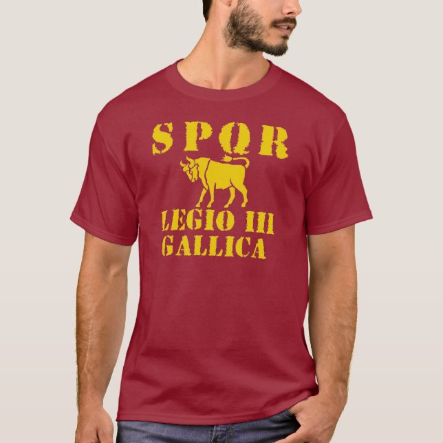 3ro Gallica camiseta romana de la legión de 03 (Anverso)