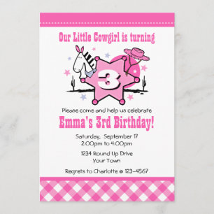 3ro invitación de la fiesta de cumpleaños de la