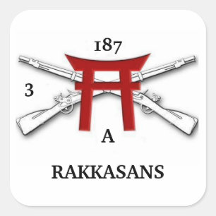 3s/187o pegatinas de la infantería Un RAKKASANS