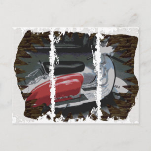 3Tall sucio encajona la postal