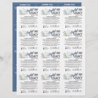 3x4 Muestra cuadrada pequeña Inserta hoja de papel