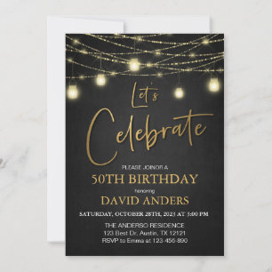 40ª invitación a la fiesta de cumpleaños de los ho