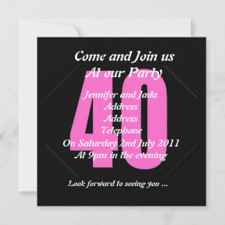 40ª Invitación a la Parte