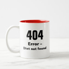 404 error - taza no encontrada de la dieta