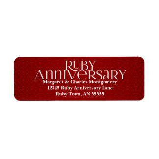 40.ª etiqueta de aniversario de Ruby
