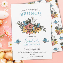 40.ª Invitación a Brunch Springtime