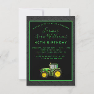 40.ª invitación a la fiesta de cumpleaños de los g