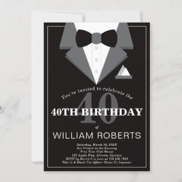 40.ª invitación a la fiesta de cumpleaños, Tuxedo