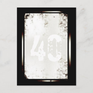 40.ª postal Minimalista posmoderna