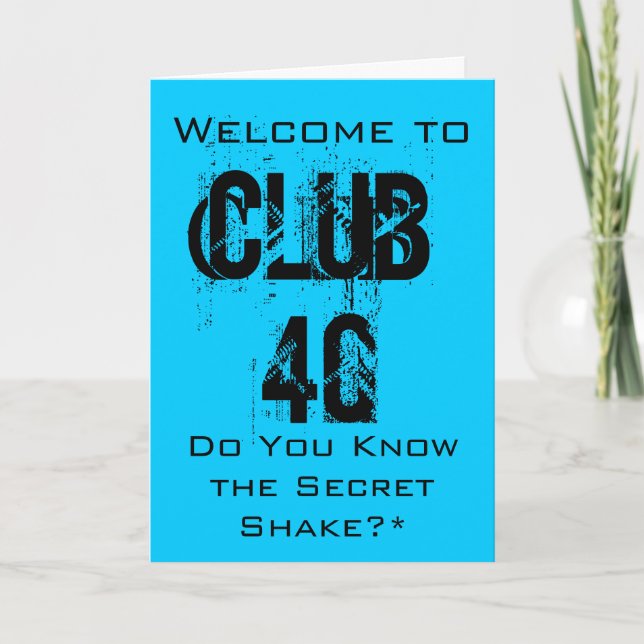 40.ª tarjeta de cumpleaños (Anverso)