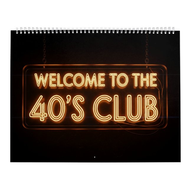 40.º calendario de cumpleaños (Tapa)