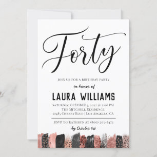 40.º guión Invitación al cumpleaños de palabra