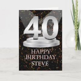 40.º Nacimiento Alumbrado Añadir una Tarjeta de No