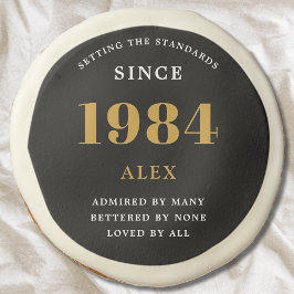 40.º Nombramiento de cumpleaños 1984 Moda elegante