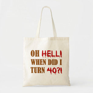 40.º regalo de la bolsa de cumpleaños