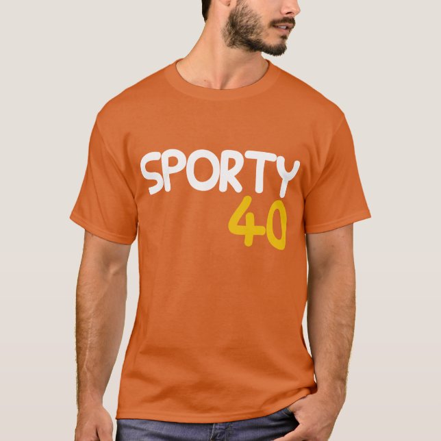 40.a camiseta inspirada 40 deportes DEPORTIVA del (Anverso)