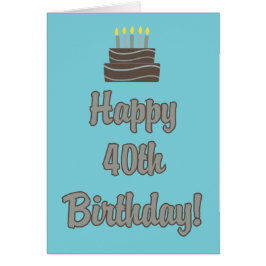 40.a tarjeta de cumpleaños divertida para él