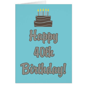 40.a tarjeta de cumpleaños divertida para él