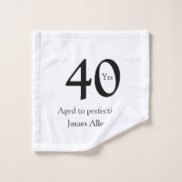 40 años envejecido a la perfección cumpleaños nomb