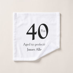 40 años envejecido a la perfección cumpleaños nomb