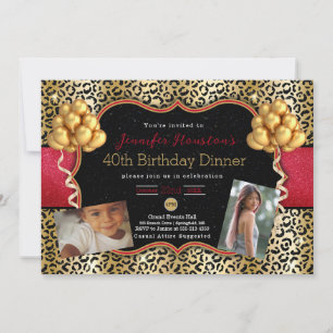 40 cumpleaños o cualquier edad invitación a tomar