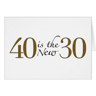 40 es los nuevos 30
