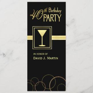 40 invitaciones para fiestas de cumpleaños