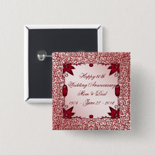 40.o Botón del aniversario de boda