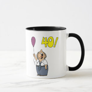 40.o Taza de los regalos de cumpleaños