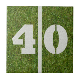 40.o Teja del personalizable del fútbol del