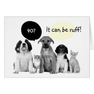 "40" PUEDE SER RUFF-ASÍ QUE DISFRUTE DE DECIR QUE