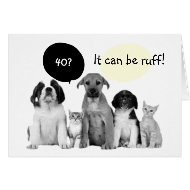 "40" PUEDE SER RUFF-ASÍ QUE DISFRUTE DE DECIR QUE  (Anverso (Horizontal))