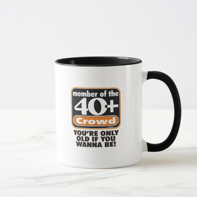 40+  Taza de la muchedumbre (Derecha)