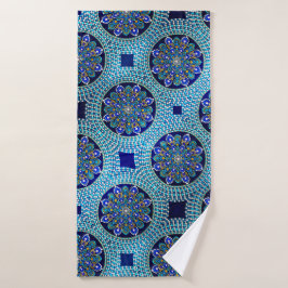 40 toallas azules reales