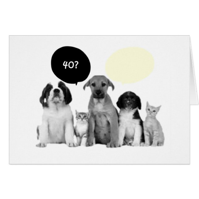 "40" WOOF NUNCA HUBIERA SUPUESTO (Anverso (Horizontal))