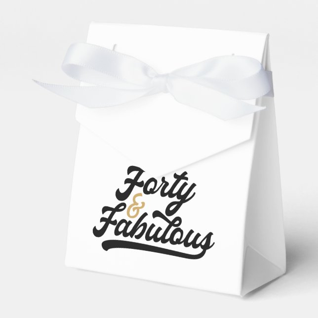 40 y fabulosa caja de favores (Front Side)