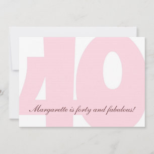 40 y fabulosas invitaciones para fiestas de cumple