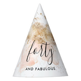 40 Y Fabuloso Gorra De La Fiesta Del Cumpleaños