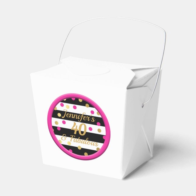 40 y las fabulosas cajas de comida de China blanca (Front Side)