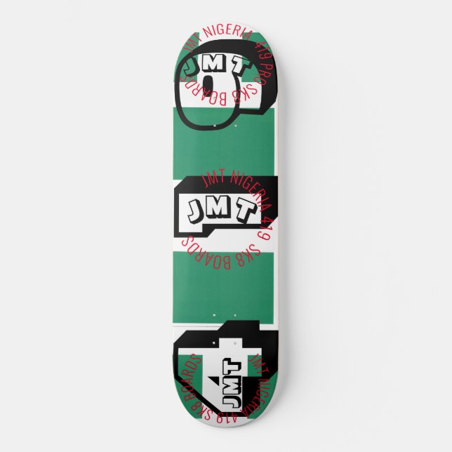 419 JMT NIGERIA 8 1/4" Tabla de skateboard (Anverso)