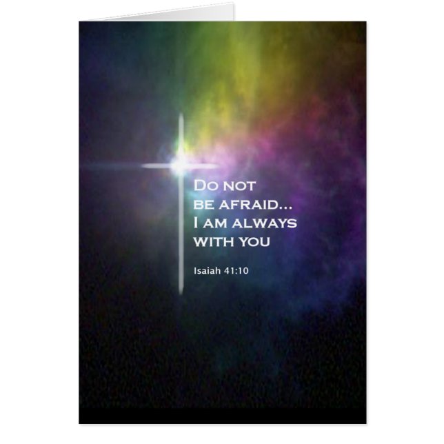 41:10 de Isaías (Frente)