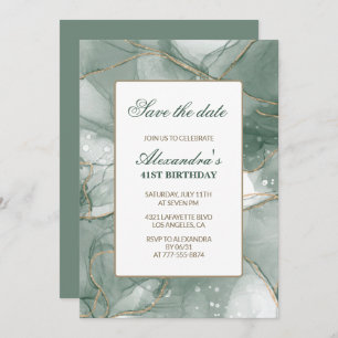 41 invitaciones de cumpleaños Guardar la fecha Ver