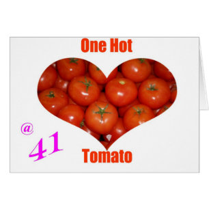 41 un tomate caliente